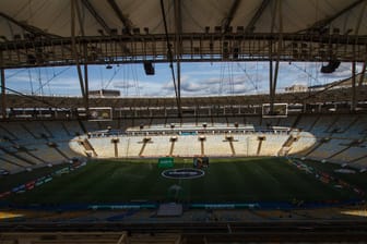 Das Maracana-Stadion in Rio (Archivfoto). Weit entfernt im Nordosten Brasiliens gab es nun einen Zwischenfall während einer Viertligapartie.