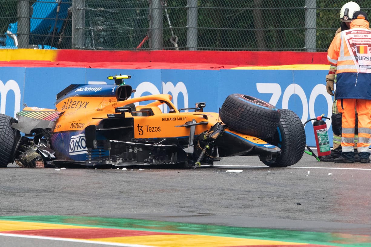 Lando Norris: Der Formel-1-Pilot wird am Sonntag von Platz 14.