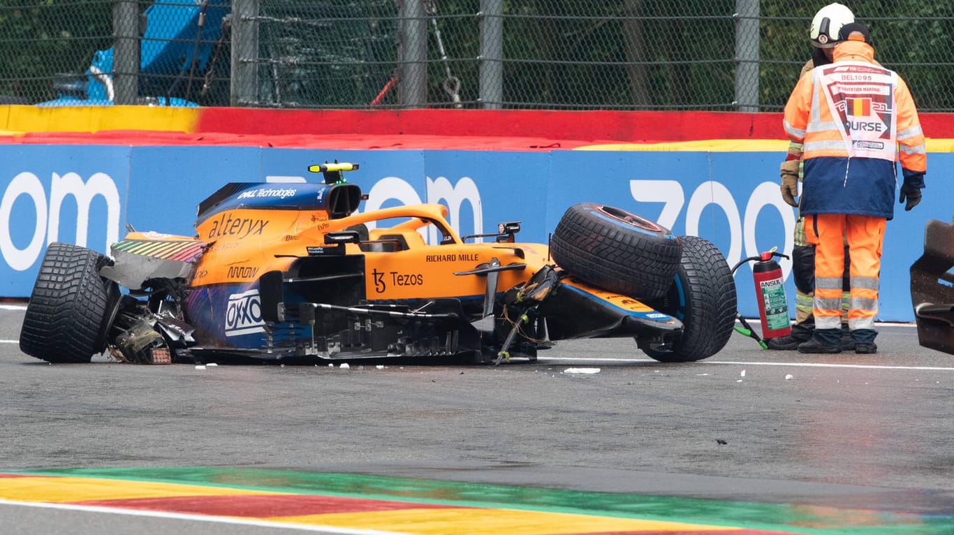 Lando Norris: Der Formel-1-Pilot wird am Sonntag von Platz 14.