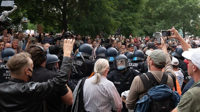 Demonstrationen gegen Corona-Politik in Berlin