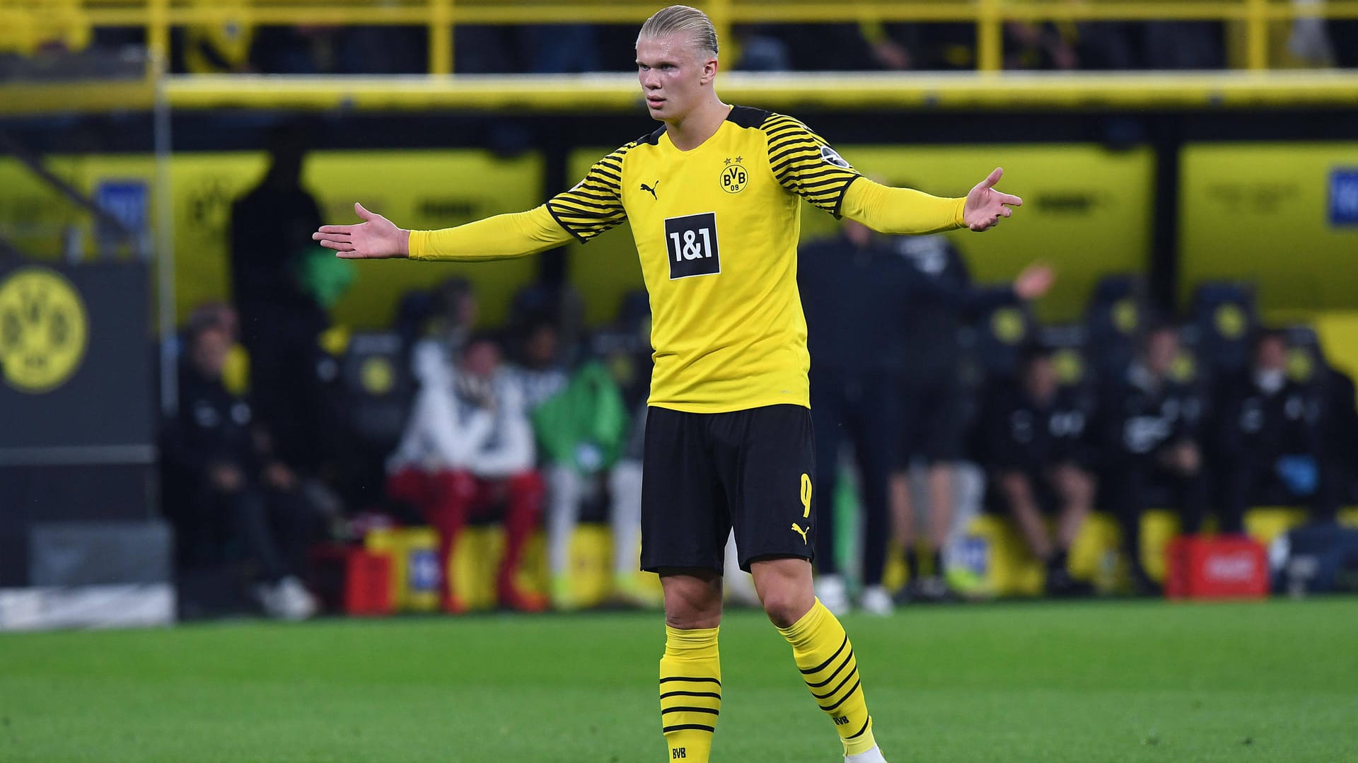 Macht er doch noch den Absprung? BVB-Superstar Erling Haaland.