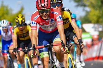 Der Norweger Odd Christian Eiking führt bei der Vuelta die Gesamtwertung an.