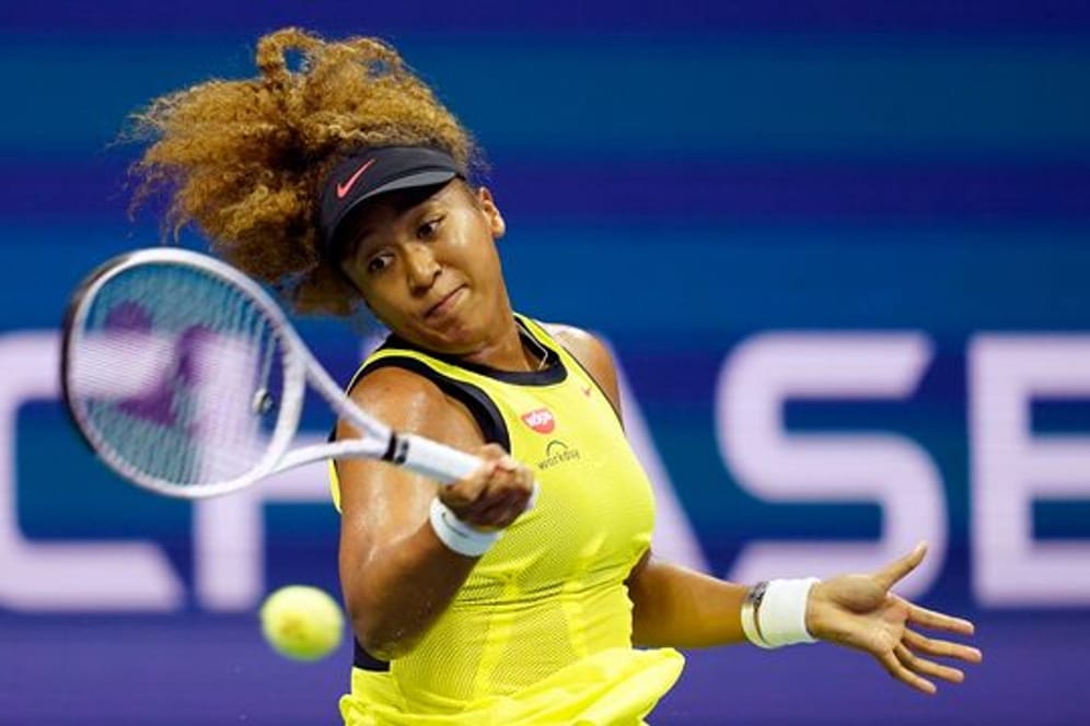 Die Japanerin Naomi Osaka gewann in New York ihr Auftaktmatch.