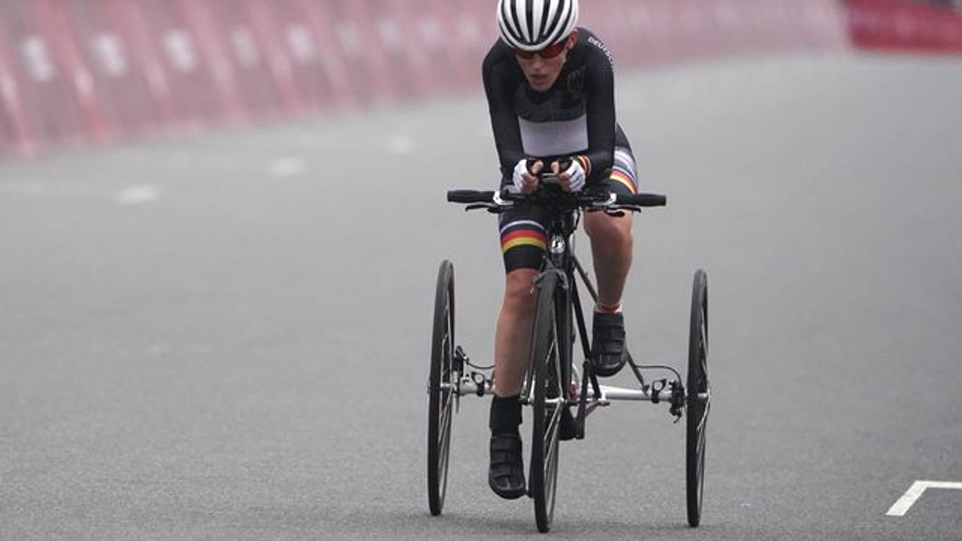 Holte Paralympics-Gold auf dem Dreirad: Jana Majunke.