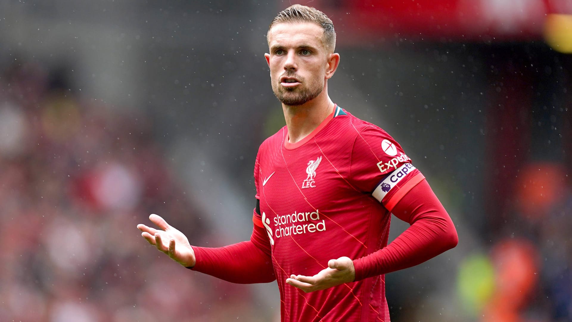 Jordan Henderson: Der Kapitän verlängert seinen Vertrag beim FC Liverpool. Jordan Henderson: Der Kapitän verlängert seinen Vertrag beim FC Liverpool.