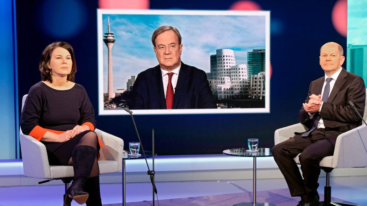Annalena Baerbock, Armin Laschet und Olaf Scholz: Einer von ihnen wird bald auf Angela Merkel folgen. Annalena Baerbock, Armin Laschet und Olaf Scholz: Einer von ihnen wird bald auf Angela Merkel folgen.