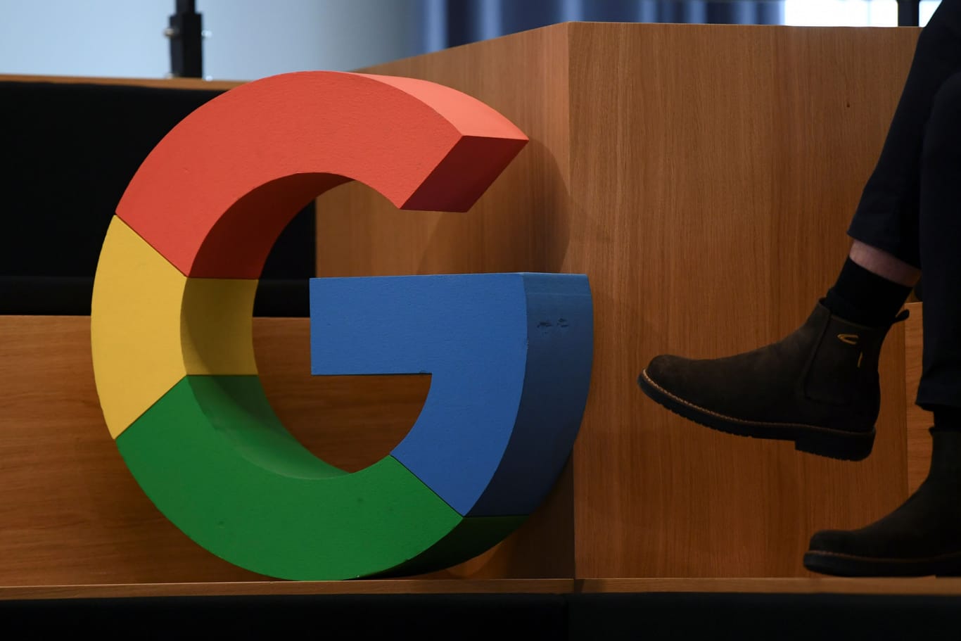 Das Logo von Google: Das Unternehmen will Milliarden in Deutschland investieren.
