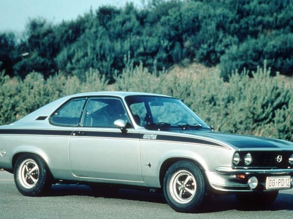 Mitte der 70er Jahre gab es den Manta A auch in der sportlichen GT/E-Version. (