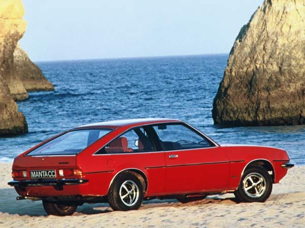 1988 wurde die Produktion des Opel Manta eingestellt. Im Bild ein seltener Manta CC, der ab 1978 angeboten wurde. (