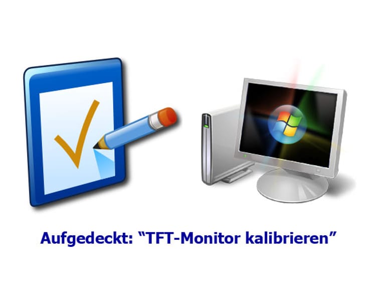 Flaue Farben, schlechte Kontraste oder unscharfe Schrift? Windows 7 besitzt einen integrierten Monitor-Tuner.
