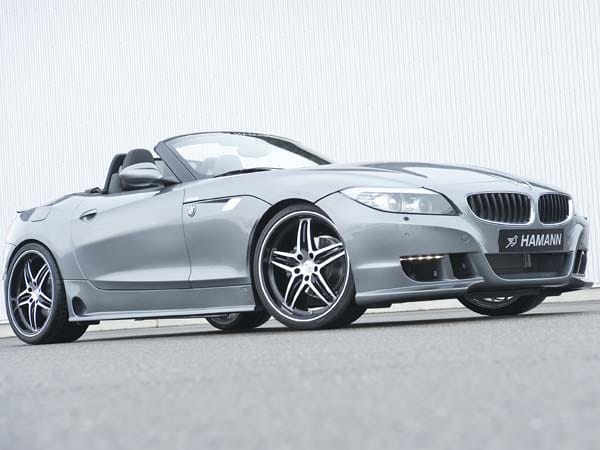 Extravagante Karosserie, markante Felgen, starke Motorleistung: Der BMW Z4 Roadster - von Hamann veredelt. (