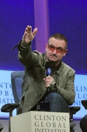 Bono Vox - der U2-Frontmann wird 50 (