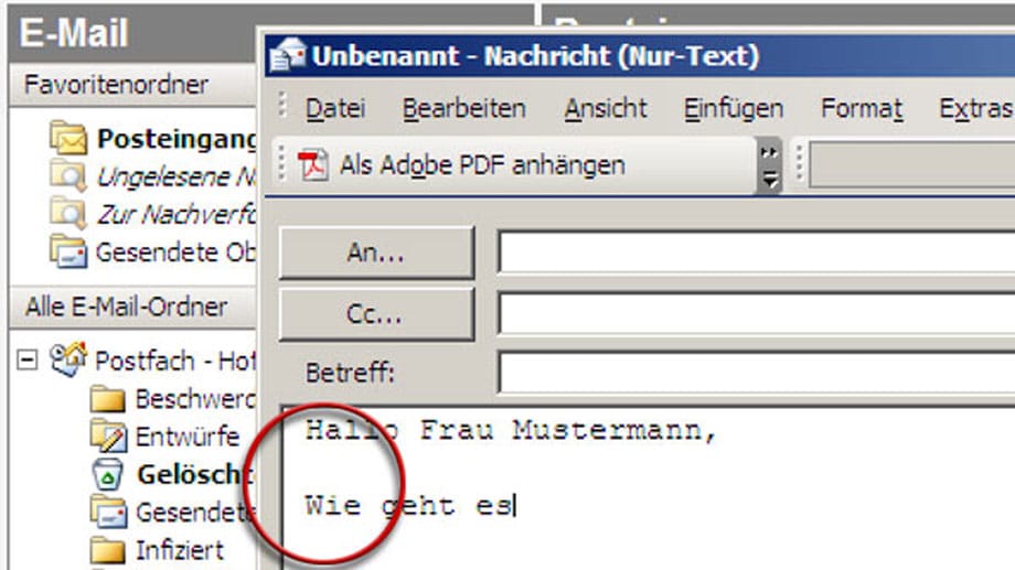 Automatischer Großbuchstab am Satzanfang in Outlook und Word abschalten