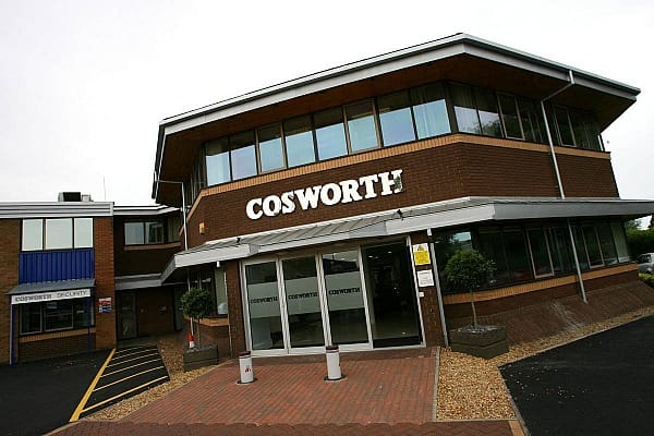 Die Fabrik von Motorenhersteller Cosworth in Northampton.