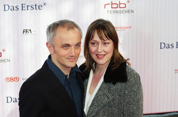 Heinrich Schmieder zusammen mit seiner Frau Antje Schmieder bei der Verleihung des Deutschen Filmpreises 2008 in Berlin.