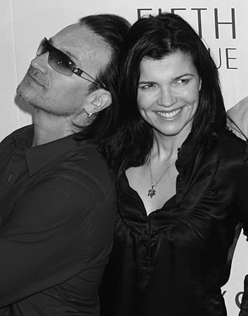 Alison Stewart und Paul Hewson, wie der U2-Frontmann ursprünglich hieß, sind schon seit der Schule ein Paar. (