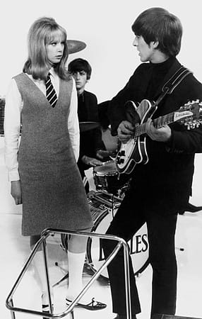 Das Londoner Model Pattie Boyd wurde von den Beatles-Männern George Harrison und Eric Clapton geliebt und besungen. (