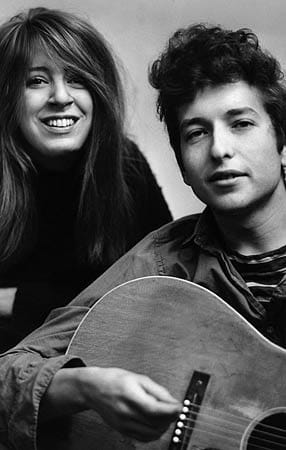Bob Dylan und seine Muse Suze Rotolo 1961, bevor sein erstes Album veröffentlicht wurde. (