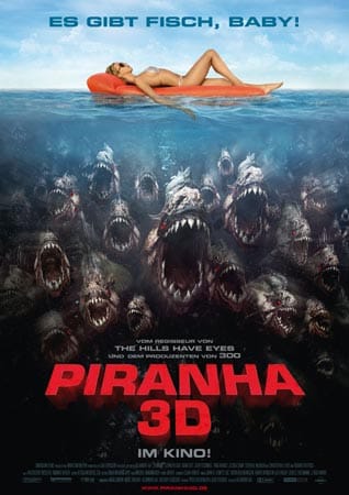 Das Remake des Horror-Klassiker von 1978 startet am 14. Oktober 2010 in den deutschen Kinos. In den USA ist "Piranhas 3D" bei Fans und Kritikern gleichermaßen hochgeschätzt und auf dem besten Weg Kultstatus zu erreichen. ( Das Remake des Horror-Klassiker von 1978 startet am 14. Oktober 2010 in den deutschen Kinos. In den USA ist "Piranhas 3D" bei Fans und Kritikern gleichermaßen hochgeschätzt und auf dem besten Weg Kultstatus zu erreichen. (