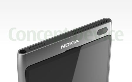 Nokia U als Design-Studie. (