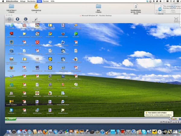 Windows auf dem Mac. (