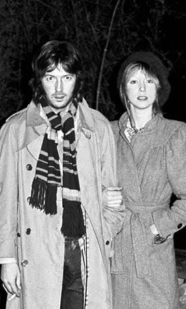 Eric Clapton und Pattie Boyd (