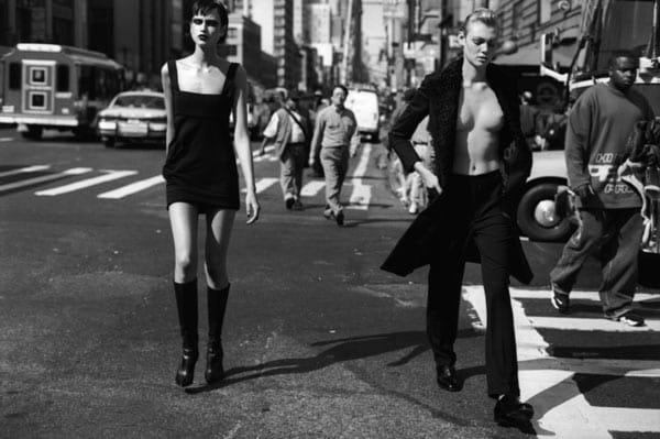 Natalia Semanova, Shirley Mallmann, Vogue Italy, New York, USA 1997 (