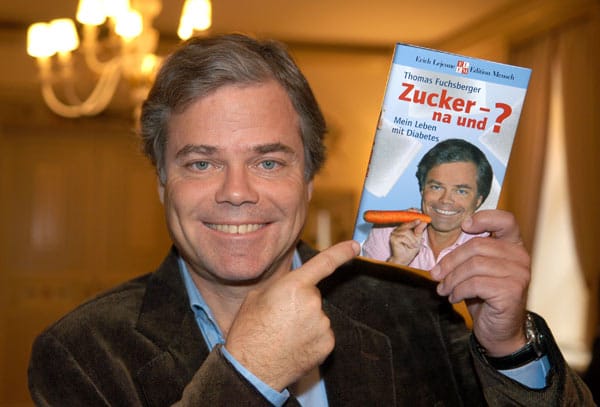 Thomas Fuchsberger litt seit Jahren an Diabetes. Er hatte ein Buch namens "Zucker - na und?" über sein Leben mit der Krankheit geschrieben. (