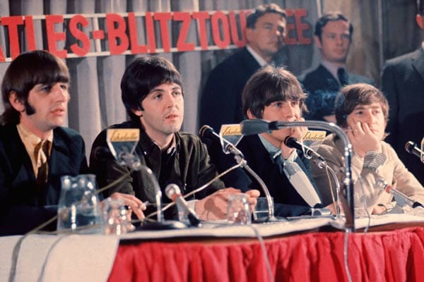 Nicht immer traten die Beatles in der Besetzung Ringo Starr, Paul McCartney, George Harrison und John Lennon auf. (