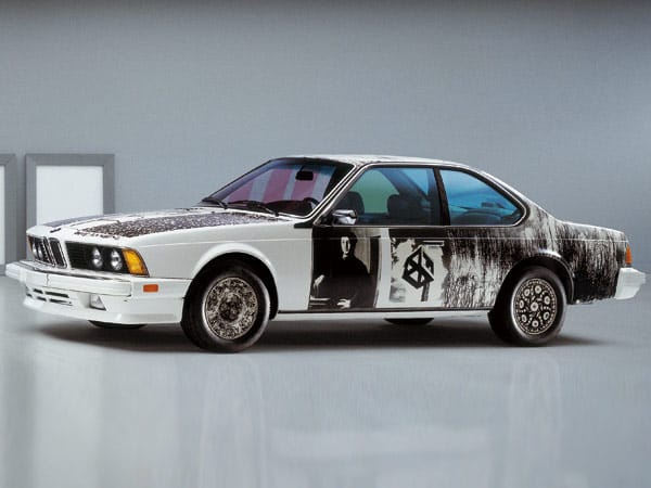 Dieses Modell von Ernst Fuchs ist eine Art "Traumauto": Der 1982 gestaltete BMW 635 CSi diente als Projektionsfläche der eigenen Phantasie. (