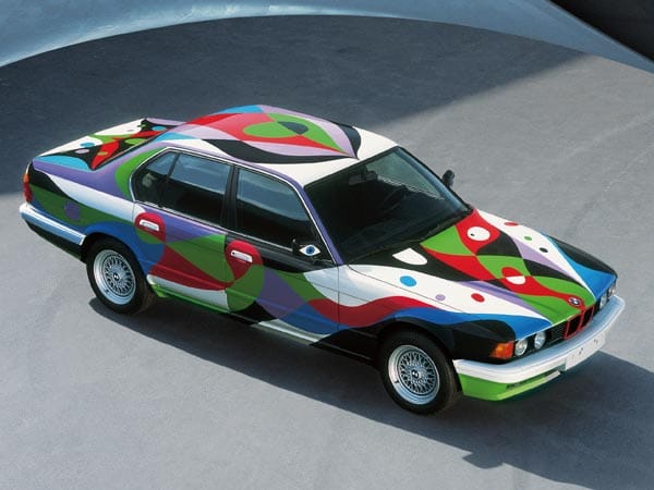 BMW 730i von César Manrique, 1990: Geschwindigkeit und Aerodynamik sollen hier mit Ästhetik zusammengehen. (