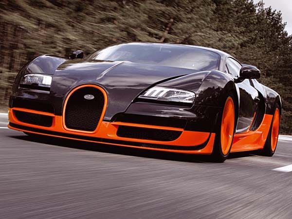 Ausverkauft: Die auf fünf Modelle limitierte Sonderserie in schwarz-orange kostete 1,95 Millionen Euro. (