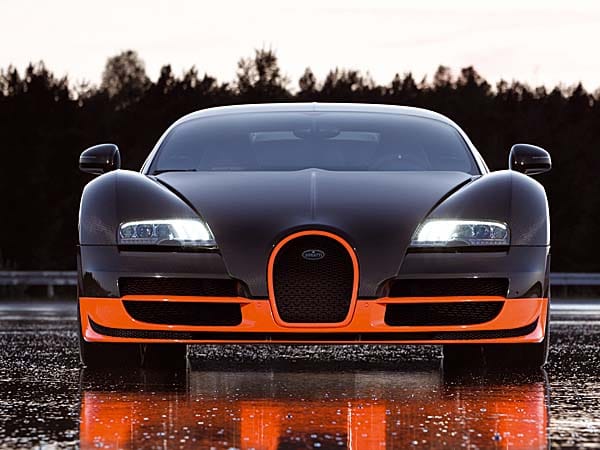 Das ist das schnellste Serienauto der Welt: Bugatti Veyron 16.4 Super Sport. (