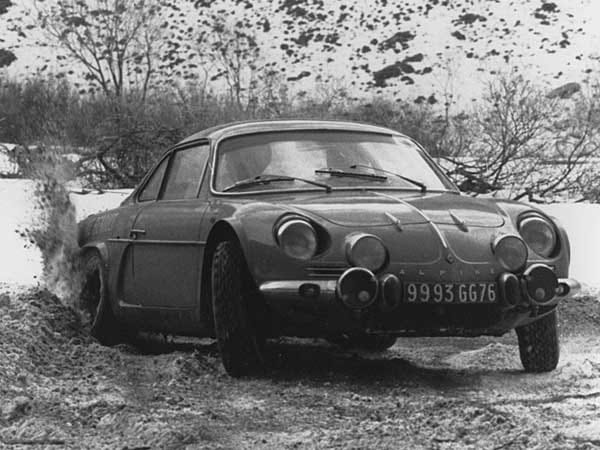 Die Renault Alpine A 110 war ein erfolgreiches Rallyeauto. (