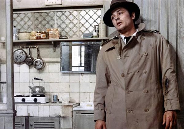 Paraderolle für Delon: In "Der eiskalte Engel" von 1967 ist er als Killer zu sehen, der zwischen die Fronten weiterer Gangster und der Polizei gerät. (