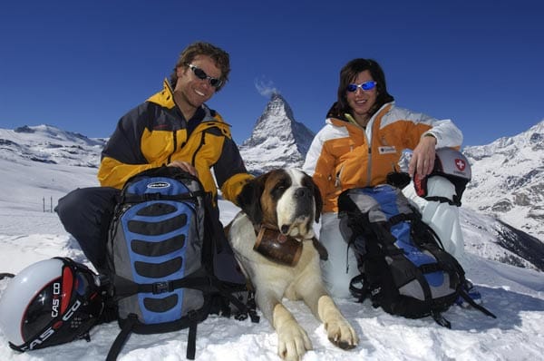 Die Skischaukel um Zermatt und Cervinia ist mit 313 Pistenkilometern das fünftgrößte Skigebiet der Alpen. (