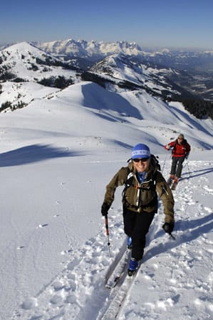 Der große Aufsteiger ist die Skiwelt Wilder Kaiser/Brixental mit 279 Pistenkilometern. (