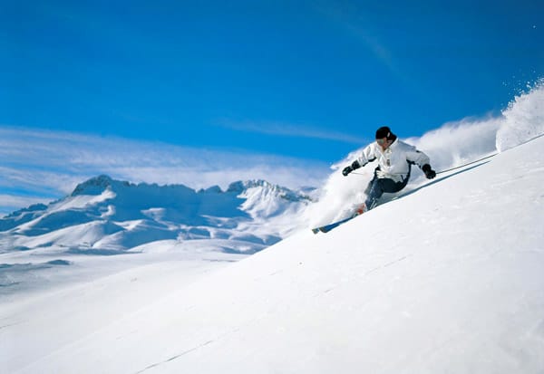 Auf immerhin 40 Pistenkilometer kommt Garmisch-Classic, Deutschlands größtes Skigebiet. (