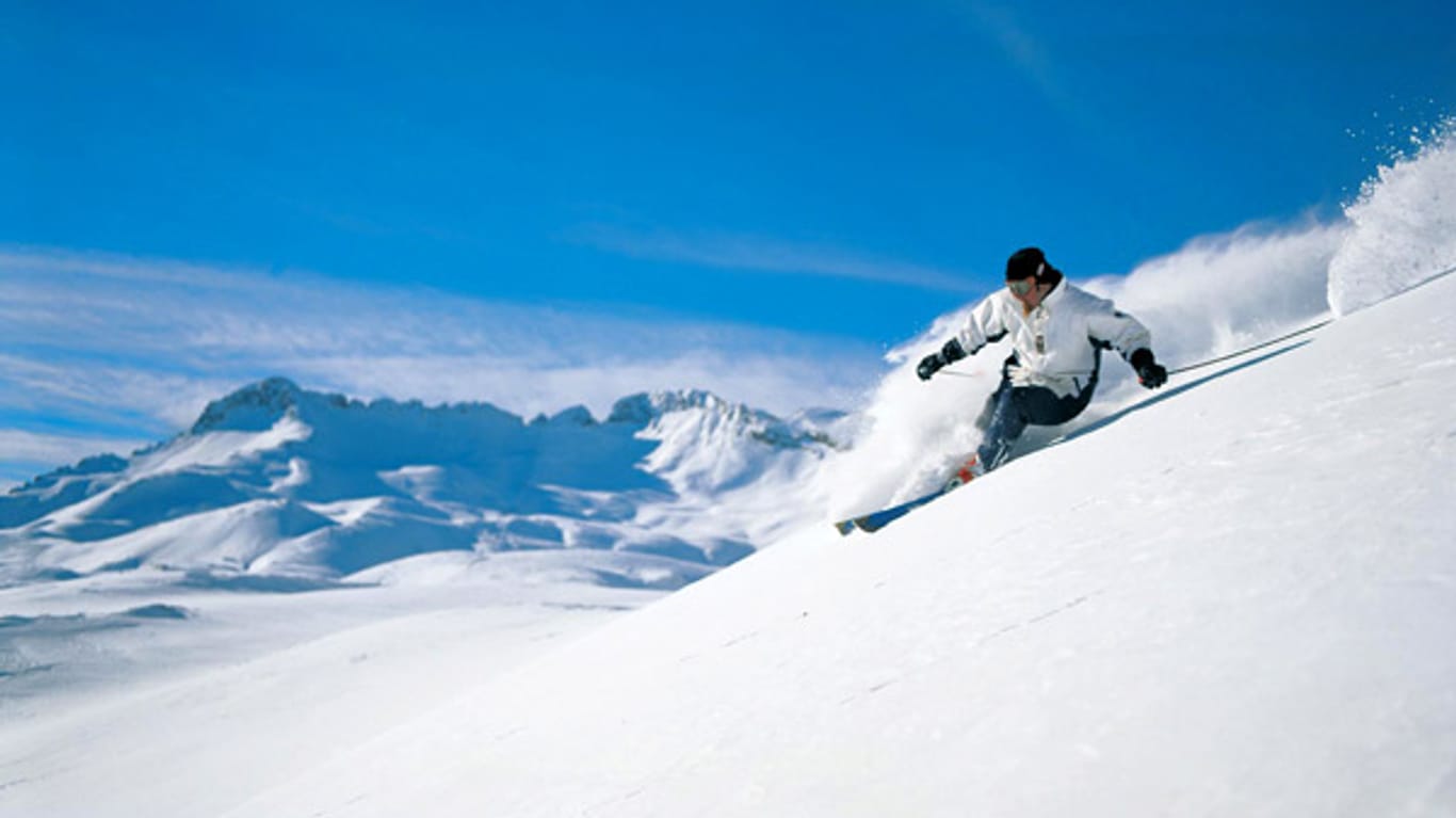 Auf immerhin 40 Pistenkilometer kommt Garmisch-Classic, Deutschlands größtes Skigebiet. (