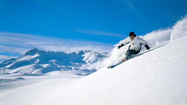 Auf immerhin 40 Pistenkilometer kommt Garmisch-Classic, Deutschlands größtes Skigebiet. (