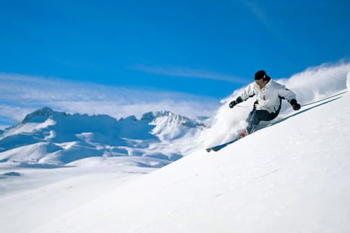 Auf immerhin 40 Pistenkilometer kommt Garmisch-Classic, Deutschlands größtes Skigebiet. (