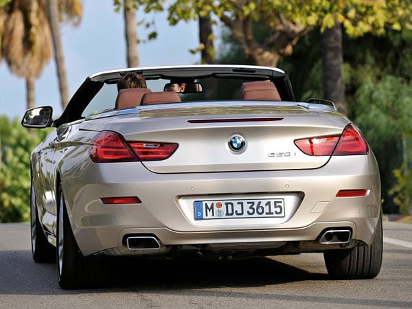 Der offene BMW 650i kostet mindestens 94.300 Euro. (