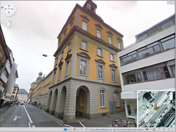 Das Hauptgebäude der Bonner Universität. (Screenshot: t-online.de)