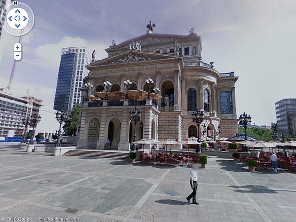 Die Alte Oper in Frankfurt am Main. (Screenshot: t-online.de)
