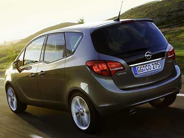 Etwas schwacher Durchzug aus niedrigen Touren im 120 PS starken 1,4-Liter-Motor im Opel Meriva. (