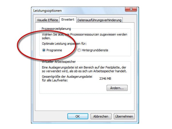Windows 7 - Checkliste (Screenshot: t-online.de)