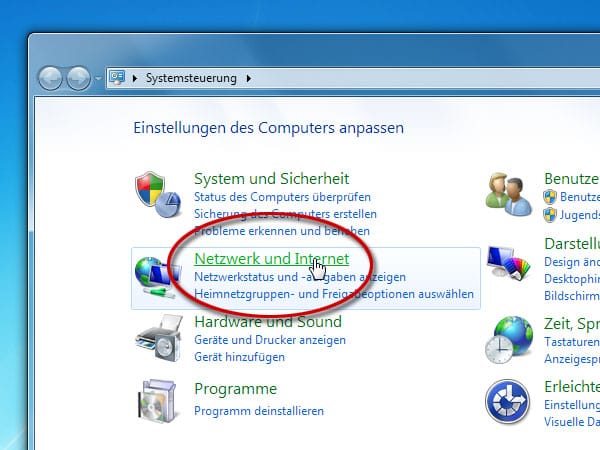 Windows 7 - Checkliste (Screenshot: t-online.de)