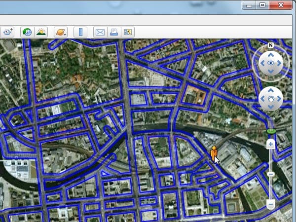 Google Earth 6 (Screenshot: t-online.de)