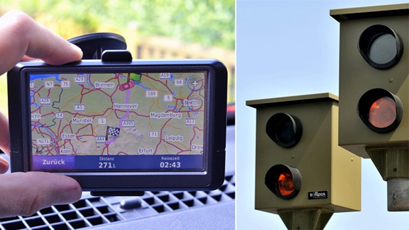 Navigationsgeräte mit Radarwarner dürfen in Deutschland nur eingeschränkt genutzt werden.