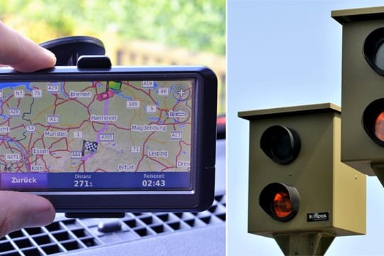 Navigationsgeräte mit Radarwarner dürfen in Deutschland nur eingeschränkt genutzt werden.
